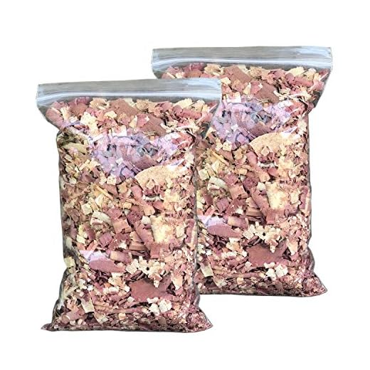 Vundahboah Amish Goods Cedar Wood Mulch Chips Shavings for Garden- Screech Owl House/Box- Organic Bedding (3 Quart (.75 Gallon))