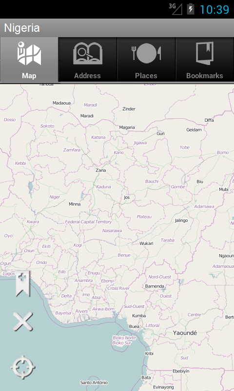 Nigeria Offline Travel Map: Maps For You:Amazon.com:Appstore for Android