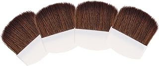 DECHOUS 4 brochas pequeñas para polvo facial ...