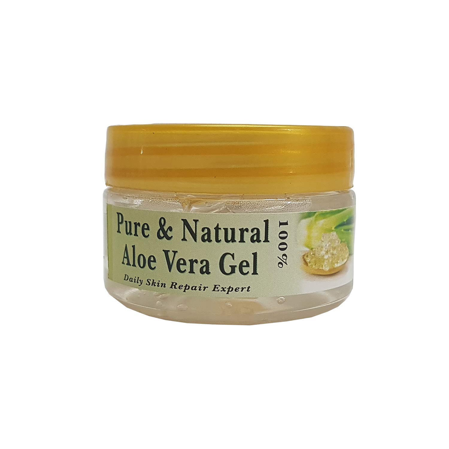 R V Essential Pure Aloe Vera Gel (50g+50g) Pack Of Two- For Young & Radiant Skin (Non-Toxic & Zero Chemicals)