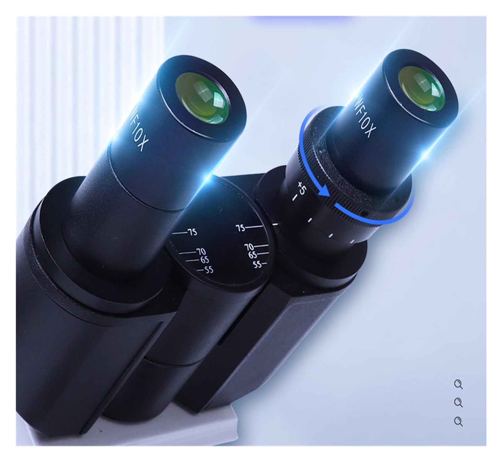 microskop Professionelles trinokulares Mikroskop mit zweistufigem Kreuztisch for Schullabore digitales mikroskop
