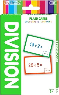 BAZIC Products Division Flash Cards, 36 Cards, Self-Checking, 24-Box