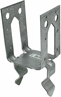 Simpson Strong Tie PB44Z ZMAX Galvanized 12-Gauge 4x4 Post Base 10-per Box