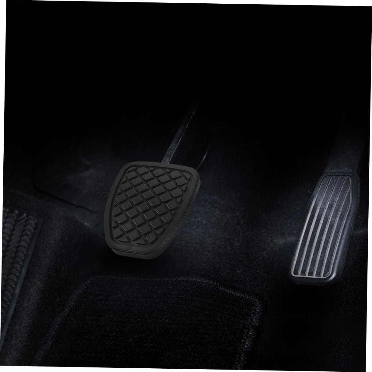 Heavy Duty Brake Clutch Pedal Pad Rubber Cover for Manual Transmission Compatible with Subaru Forester and Outback Durable Replacement Pedal Pads