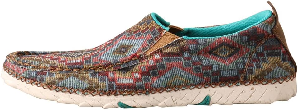 Twisted X Womens Zero X Slip-On Loafer, Multi, Size 9.5
