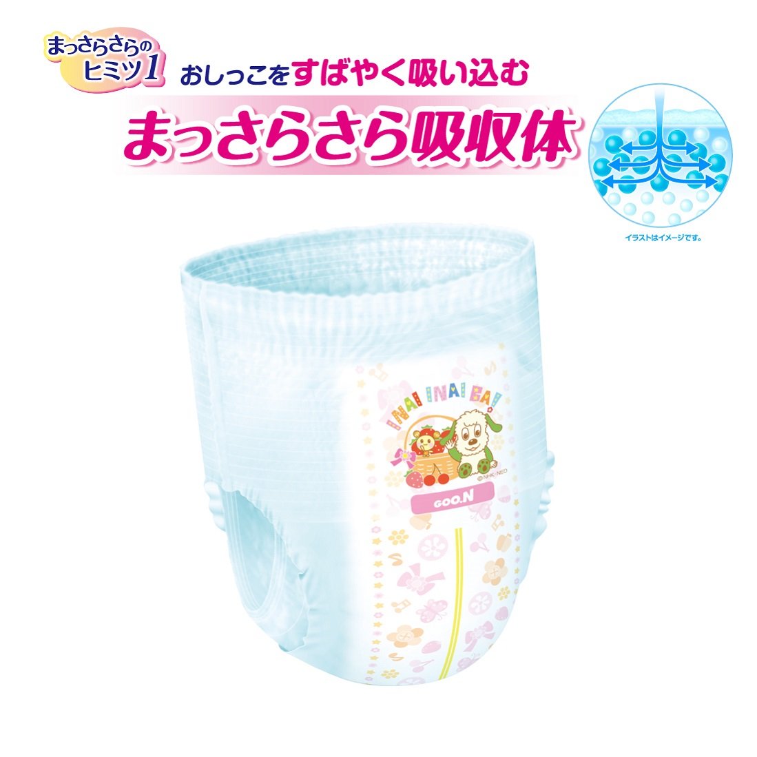 GOO.N 大きいサイズ おむつ 52枚入り 3パック ２箱 Amazon | 【パンツ BIGサイズ】グーン まっさらさら通気 (12~20kg)156