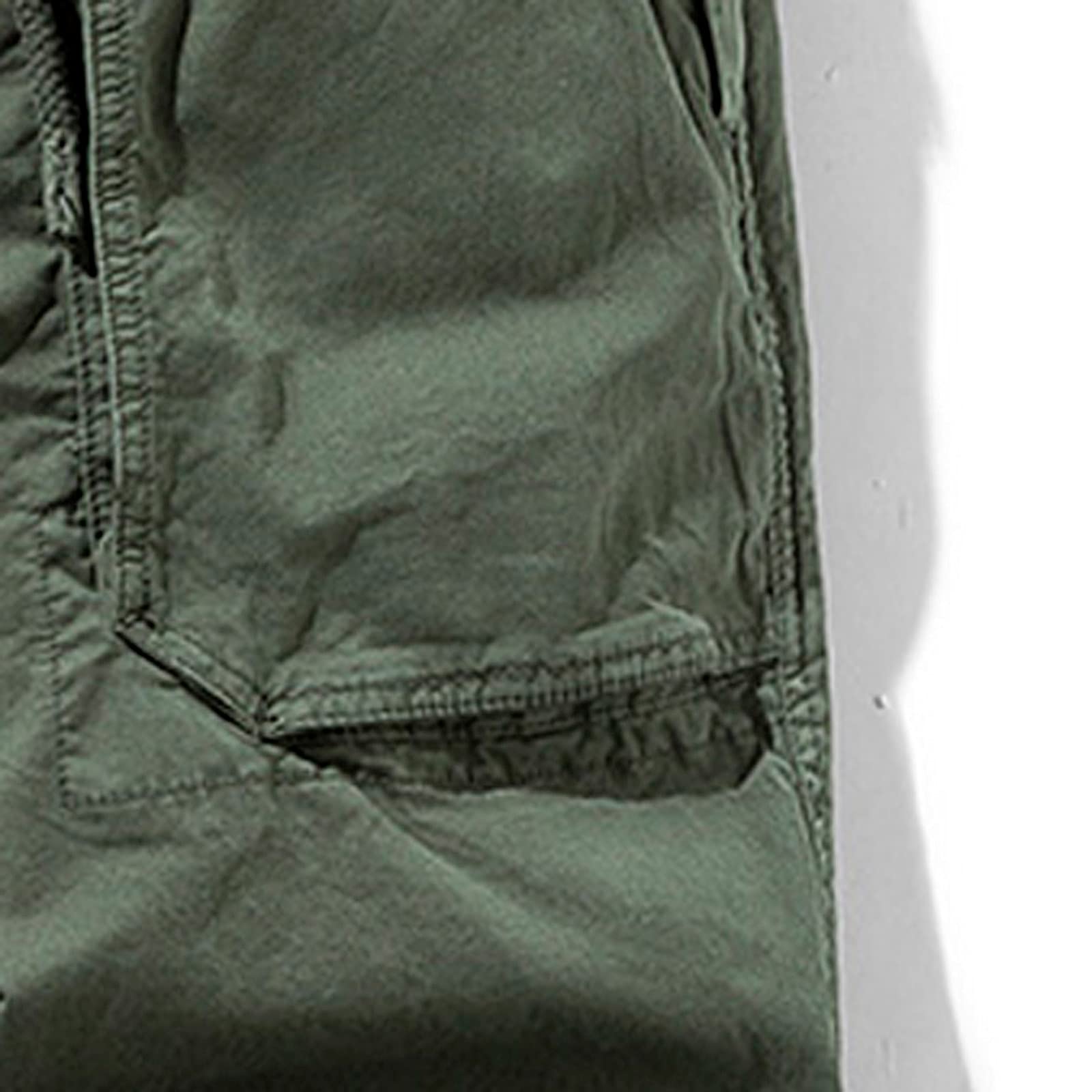 Generisch Moda per gli uomini casual a vita media pantaloni a matita fissa lunghezza intera citazione off pantaloni da trekking uomo