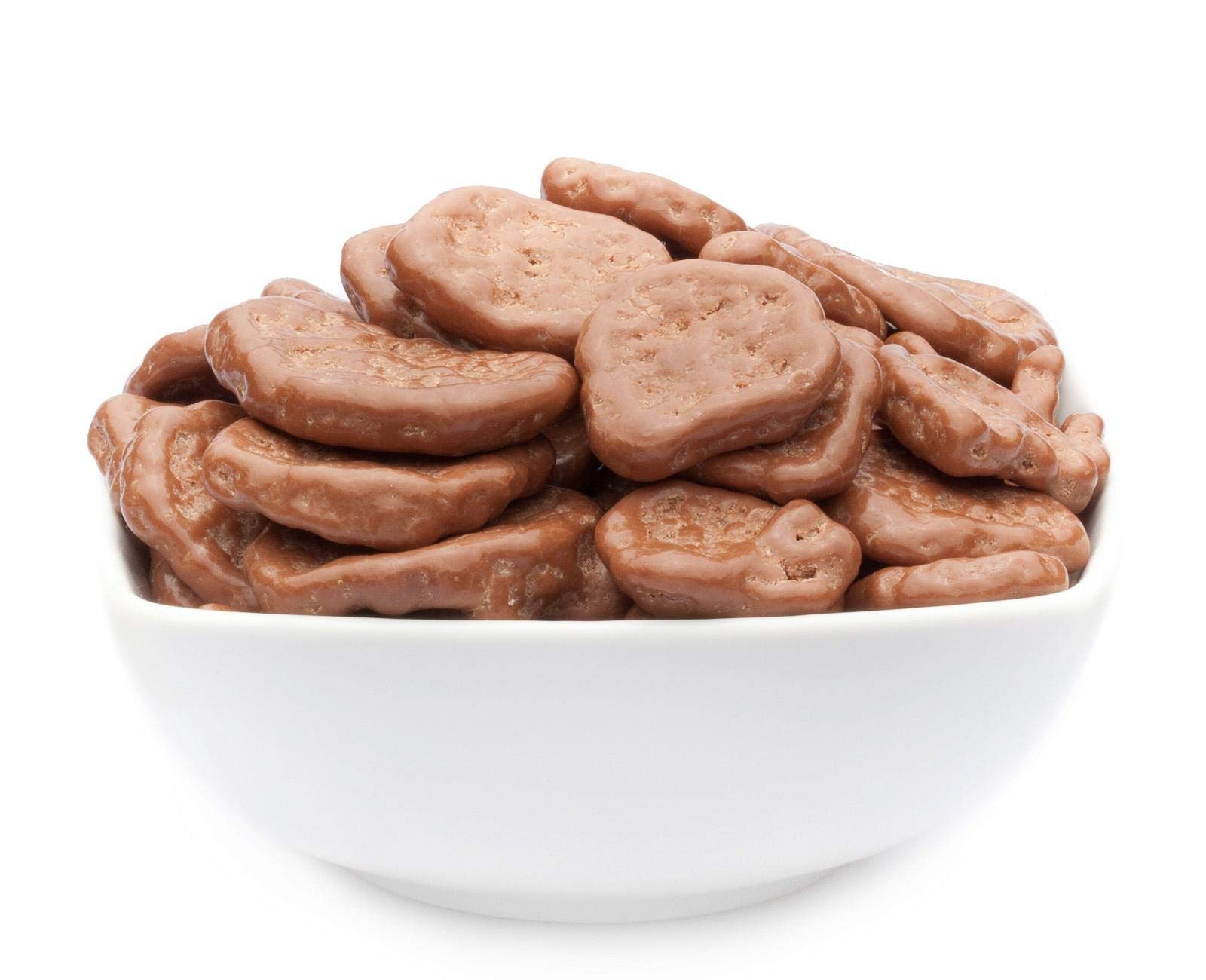 1 x 4kg Schokobananen mit echten sonnengeriften Bananenscheiben in Vollmilch-Schokolade vegetarisch glutenfrei