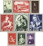 Sarre Prophila Collection Sarre 348-356 (complète.Edition.) Volume 1954 complèteett Neuf avec Gomme Originale ** MNH 1954 SAAR Salon (Timbres pour Les collectionneurs) Christianisme