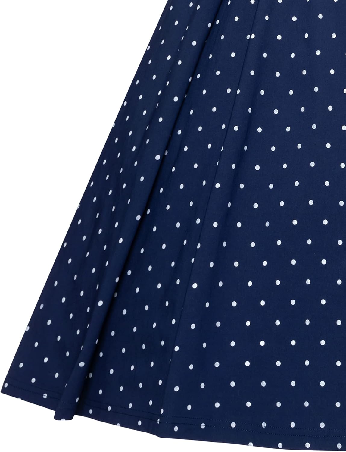 GownTown Women's 1950s V-Neck Adjustable Bowknot Swing Cocktail Dress - Image 6