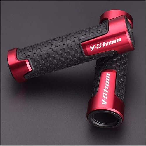 Miniatura 7 de WESTCH Motorcycle Handlebar Grips Motorcycle Handlebar Grips CNC Rubber Moto Handle Thruster Grips for Suzuki V-Strom 250 DL250 DL650 DL1000 VStrom