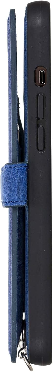 Flash Sale Buy 1 get 1 Venito Fermo Leather Wallet Case Compatible with iPhone 12 Pro Max – Crossbody Strap - Extra Secure with RFID Blocking (Antique Dark Blue) Best Cyber Monday 🔥 Venito Fermo Leather Wallet Case Compatible with iPhone 12 Pro Max – Crossbody Strap - Extra Secure with RFID Blocking (Antique Dark Blue)