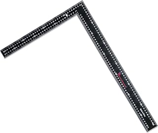 Malfah L Square Ruler Aluminum Alloy Carpenter L Shape Angle Square Ruler,250 mm 600 mm MAF 400 MMX600 MM 16" X 24" Price In India