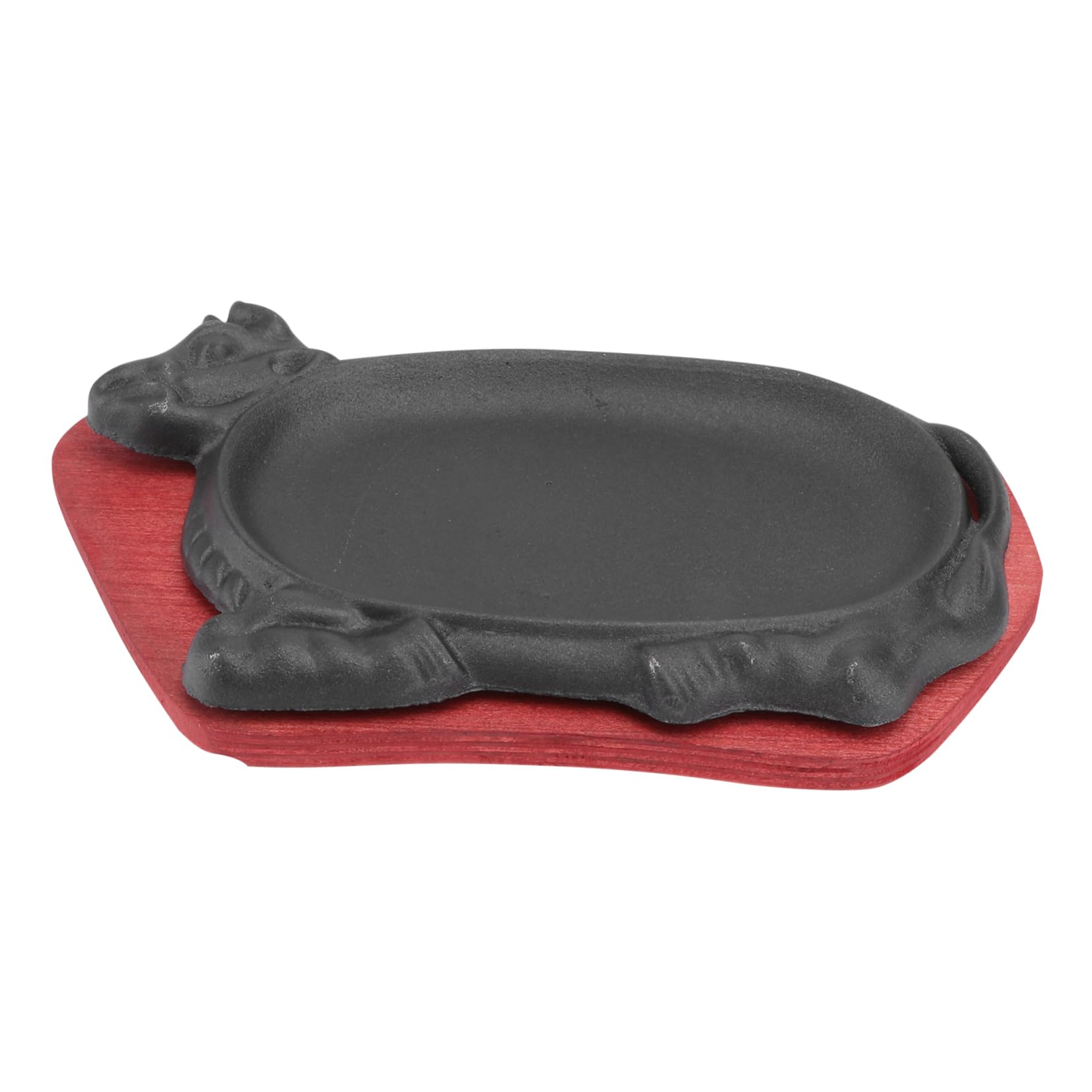 BESTYASH 1pezzi Teglia per Arrosti in Piastra Antiaderente per Barbecue Teglia per Bistecche di Manzo Teppanyaki Resistente alle Macchie Facile da Pulire e Manutenere