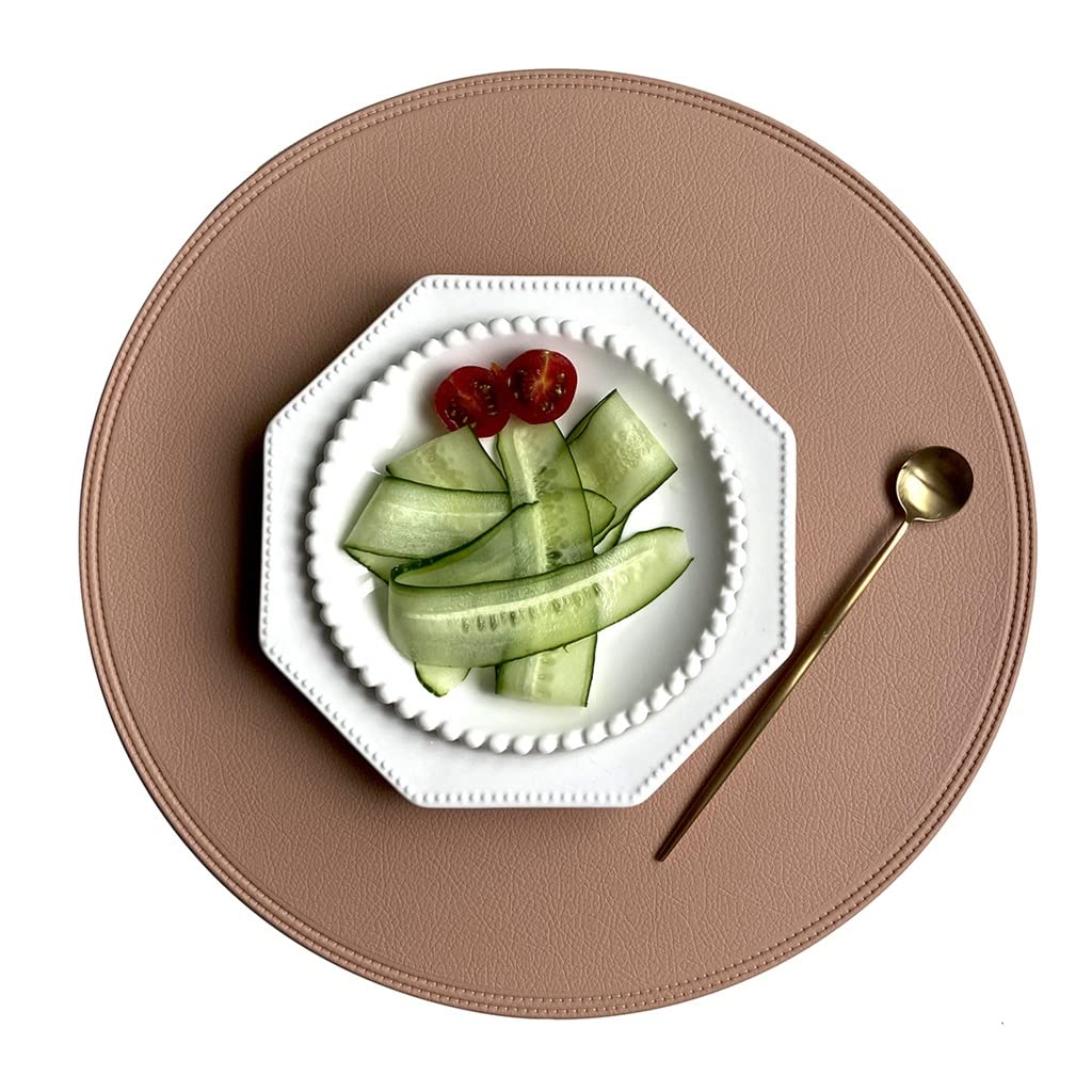 IANSHFKN Dining Table Placemats Washable Portable Heat-resistant Kitchen Decoration Bowl Plate Mat