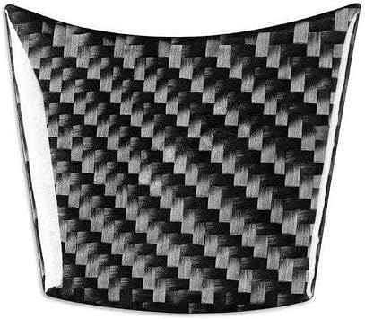 Car Center Console Trim For BMW 5 Series E60 2004-2010 Car Steering Wheel Buttons Panel Trim Coration Carbon Fiber Cover Sticker Interior Accessories