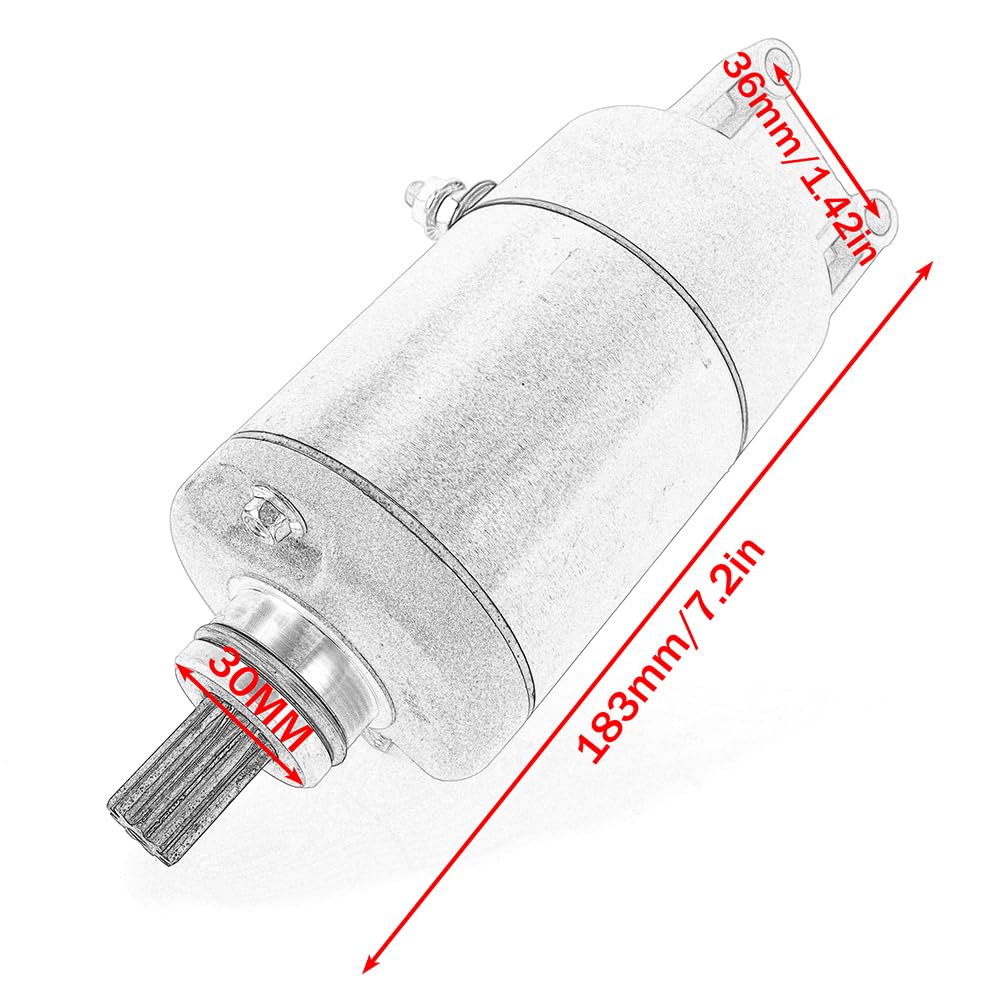 Démarreur électrique de moto pour Yamaha XP500 T-MAX 500 2004-2007 5GJ-81890-00