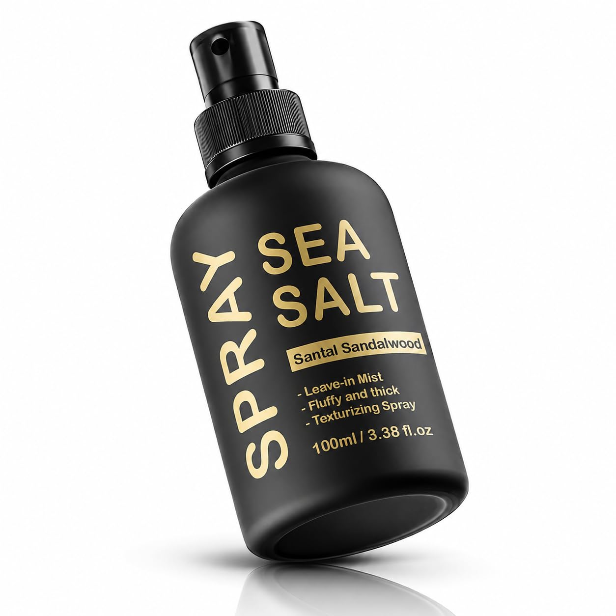 Sea Salt Spray for Hair, Texturizing Volume & Beach Waves, Lightweight Matte Finish, Adds Texture and Fullness for Fine, Straight, Wavy & Curly Styles, 3.38 Fl Oz (100ml)