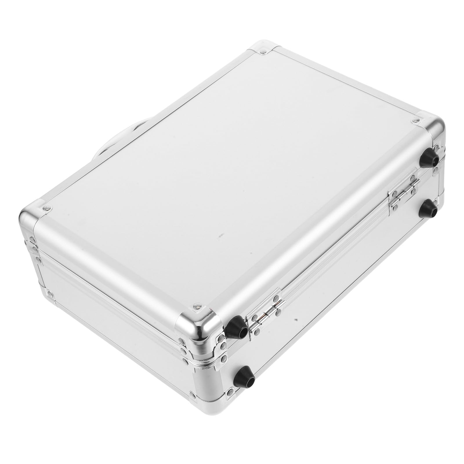 Générique Mallette Rigide en Aluminium Serrure à Clé, Boîtier Multifonction pour Transport Quotidien, Adapté Rangement d'Outils et Accessoires