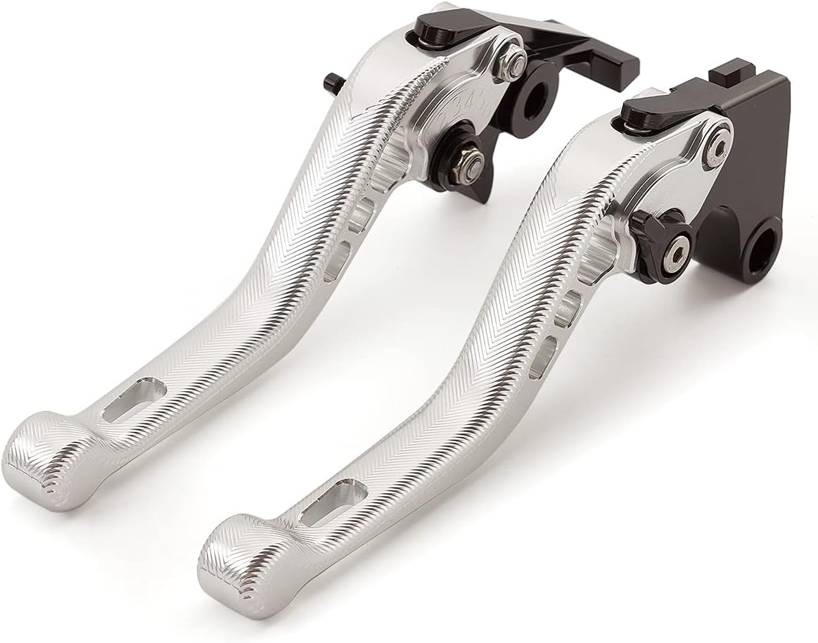 for 2016-2022 Bonneville T120/T100, 2023-2024 Speed Twin 900 Short Brake Clutch Levers Pair Black