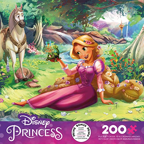 Ceaco 2242-17 Disney Friends - Rapunzel And Pascal - 200 Piece Jigsaw Puzzle thumb #4