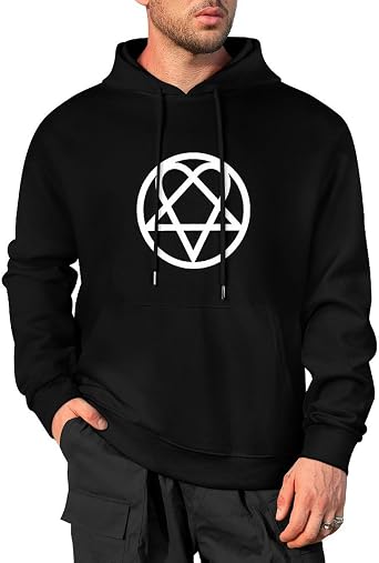 Heartagram Cotton Hooded Sweater Casual Men And Women Hoodie Shirt