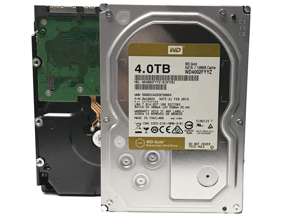 Western Digital Gold WD4002FYYZ 4TB Enterprise Class Hard Disk