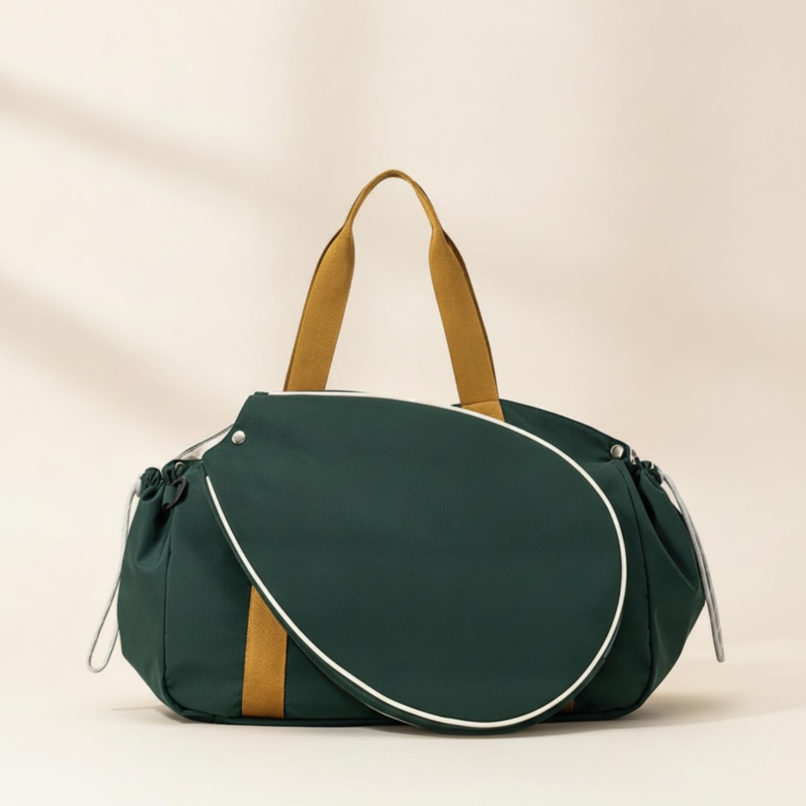 Perfeclan Funda de Raqueta Deportiva Bolsa Deportiva Bolso Tote Organizador de Equipamiento Mochila de Raqueta Diseño Estructurado Suave Transporte Cómodo Asas