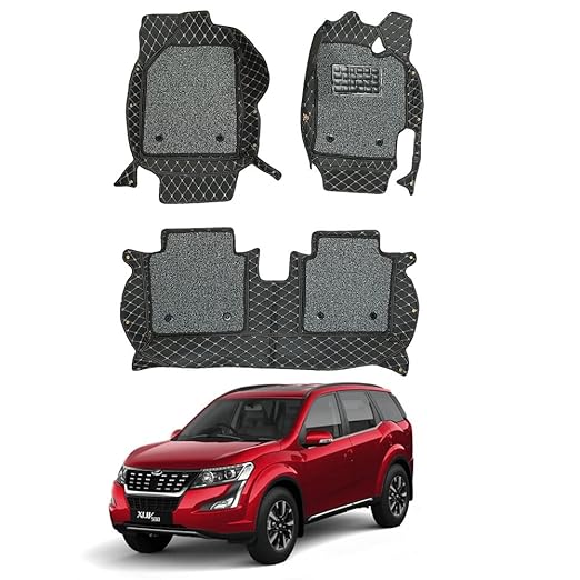Oshotto/Coozo 7D Car Floor Mats Compatible with Mahindra XUV 500 (with