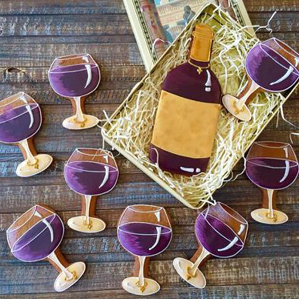 Amazon.com: 1 PC Classic Goblet Wine Glass Cookie Cutter - Mini & Valentine  Shapes for Kitchen Baking: Home & Kitchen