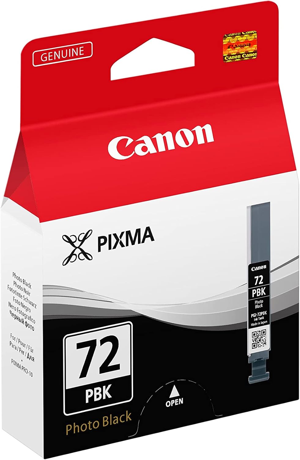 Canon PIXMA PGI-72PBK IJET CART PHT BLK