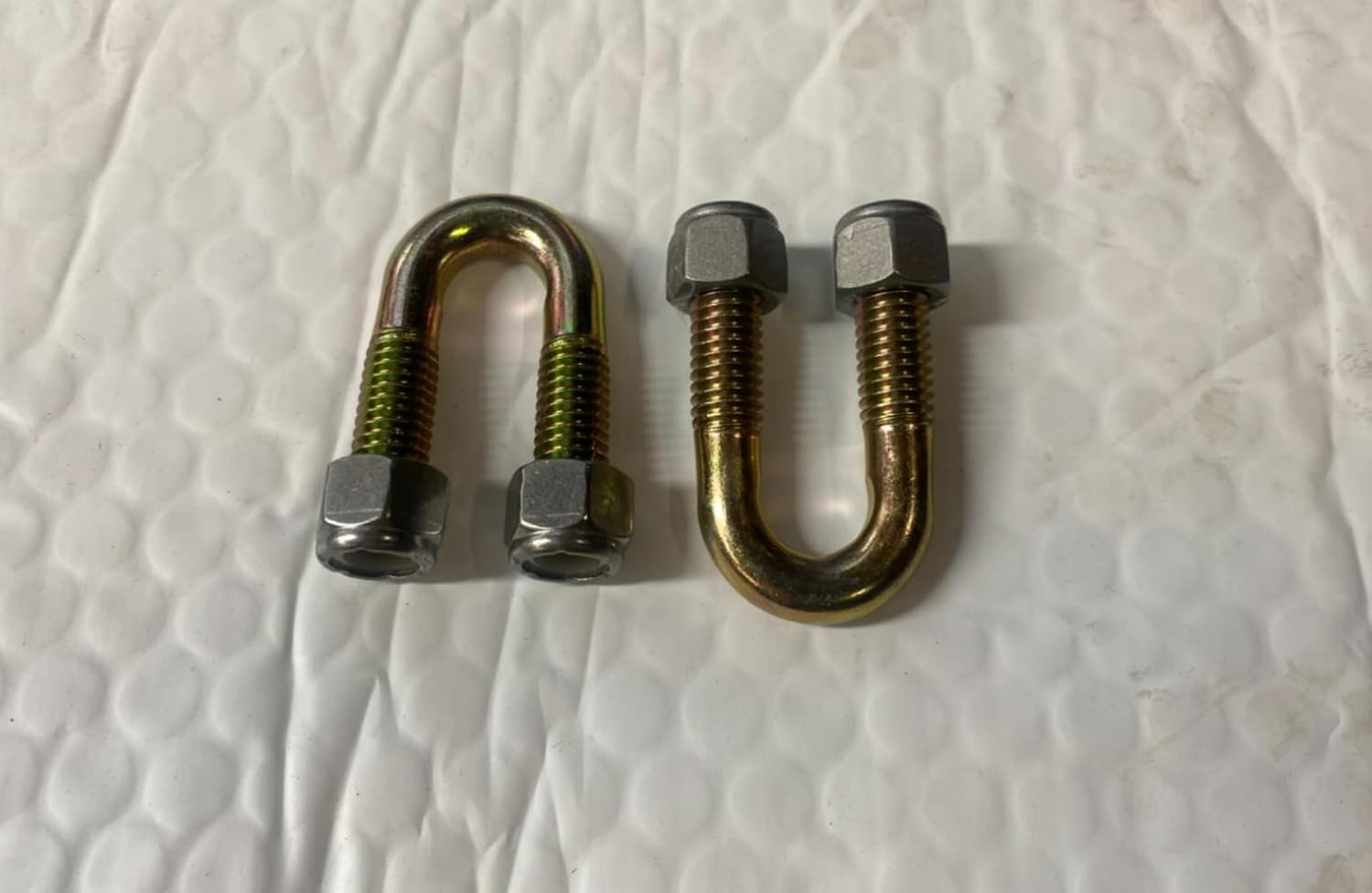 (2) Grade 8 U-Bolts with Nuts KIT for Lift Chain on Western snowplows Replaces Part #s 90453, 90571, & 90496 -Ships Out Quickly- Stronger Parts for Half the Price of Factory