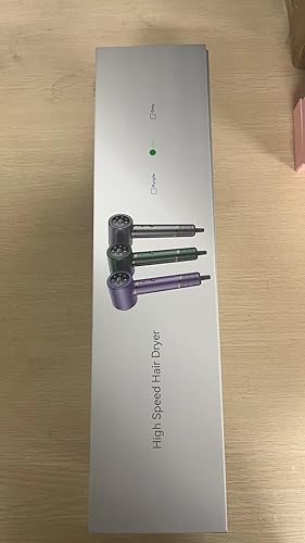 Miniatura 11 de Secador de pelo, secador de pelo iónico negativo para secado rápido, bajo ruido, secadora de pelo con control térmico, 2 velocidades y 3 ajustes de