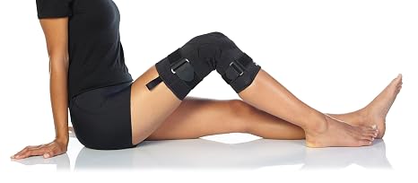 BioSkin Visco Premium Hinged Knee Brace with Gel Support, X-Large