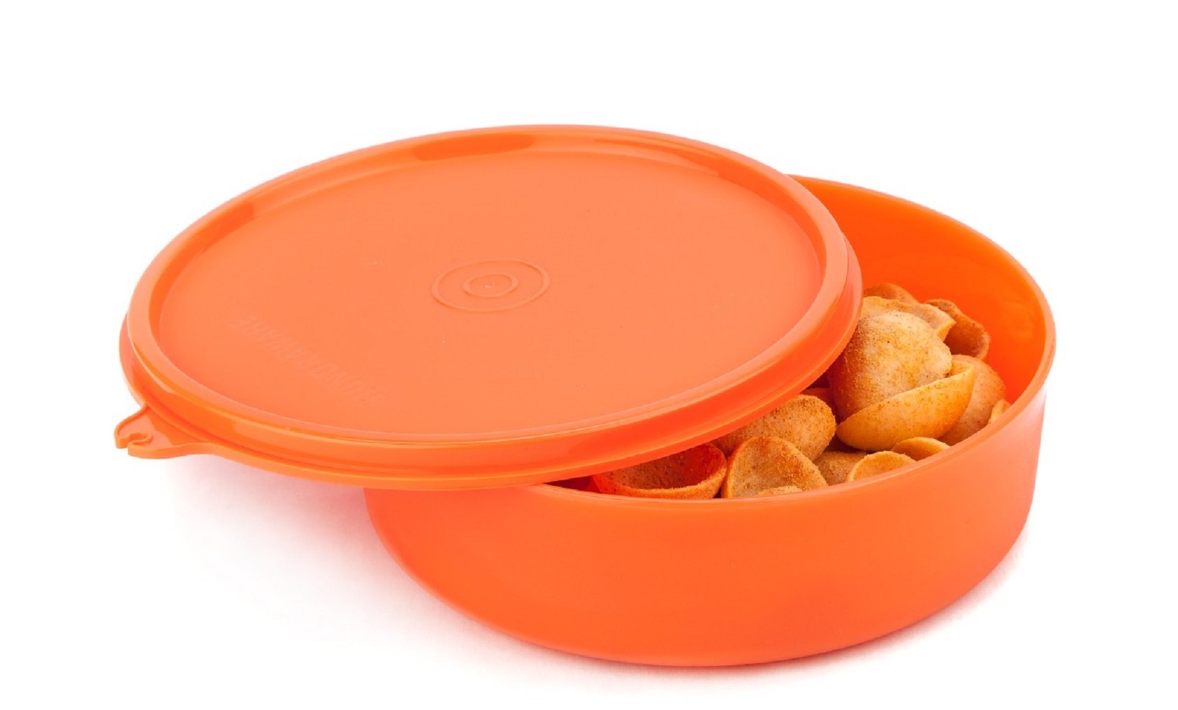 SignoraWare Classic BPA Free Plastic Round Big Containers | Airtight & Leakproof | Microwave & Dishwasher Safe | Stackable Container | Best for Home, Office & Pantry use (800ml | Pink) — Amazon image 6