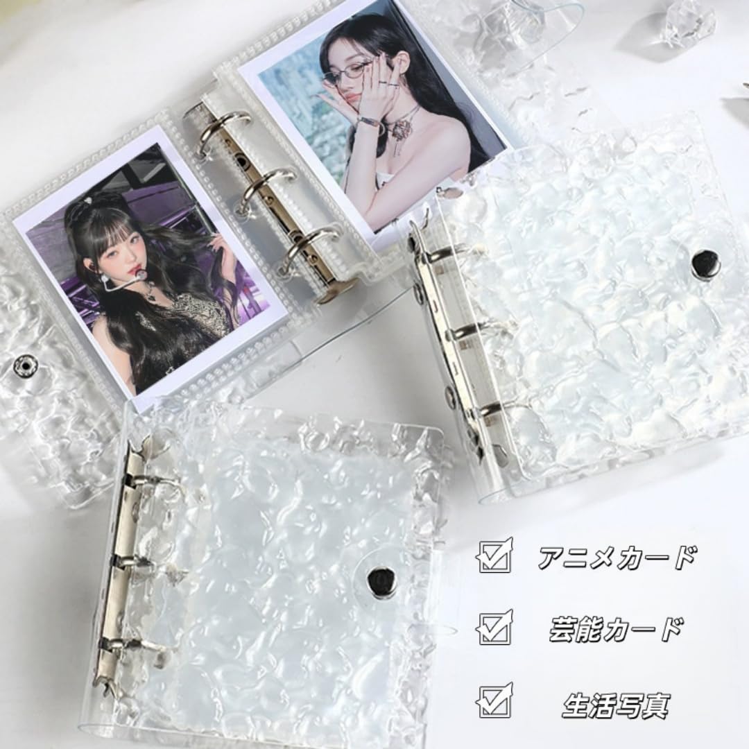 Amazon.co.jp: 透明シール帳バインダー A5/A8サイズ デザインが絶妙な
