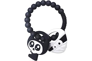 Mummy Teether and Cute Grim Reaper Ring Teether