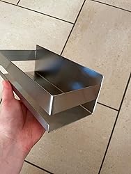 Mensola Doccia Autoadesiva ZUNTO - In Acciaio Inox SUS 304, Senza Foratura