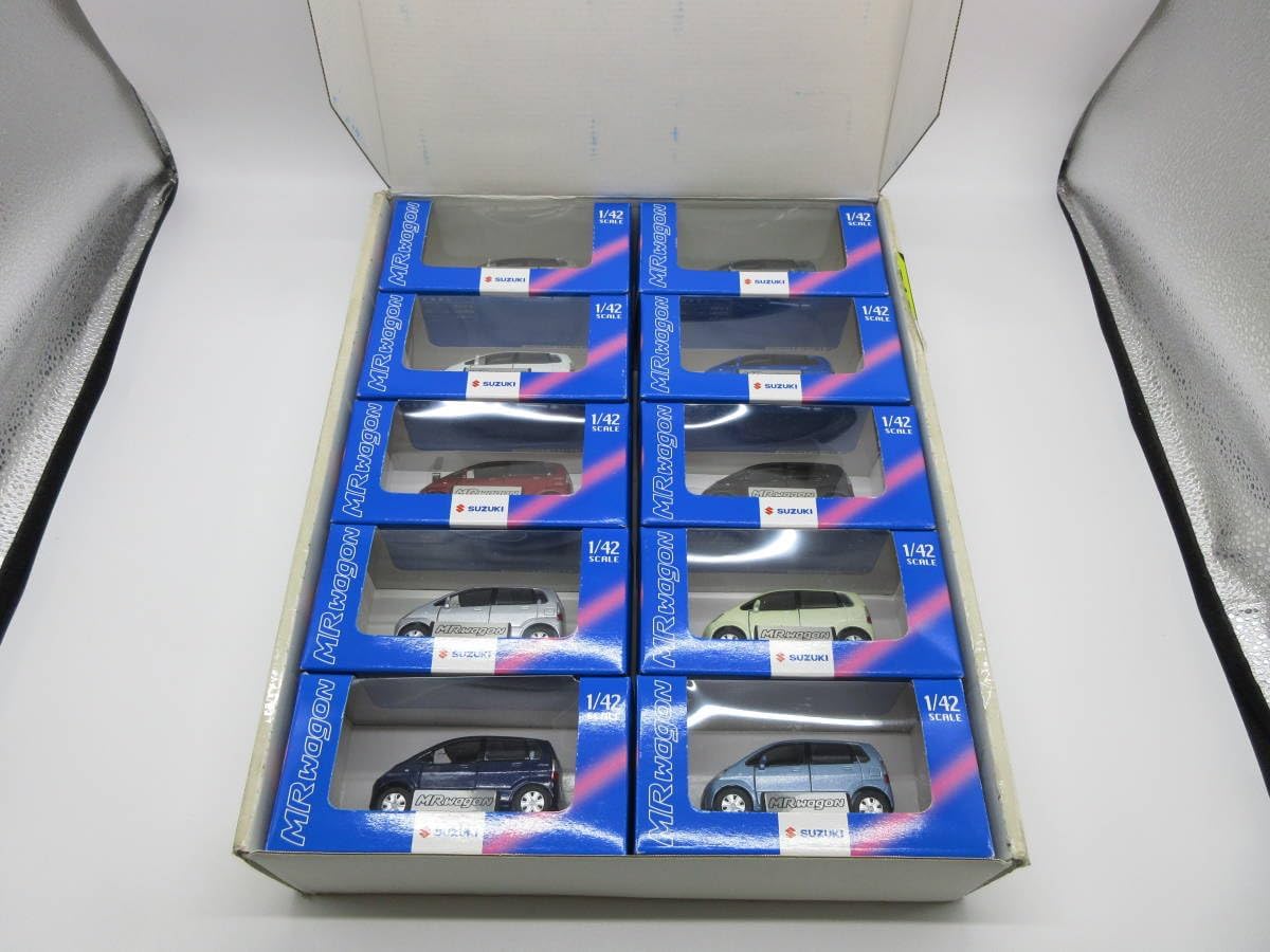 1/42 スズキ MRワゴン カラーサンプル ディーラー特注品 ミニカー 全10
