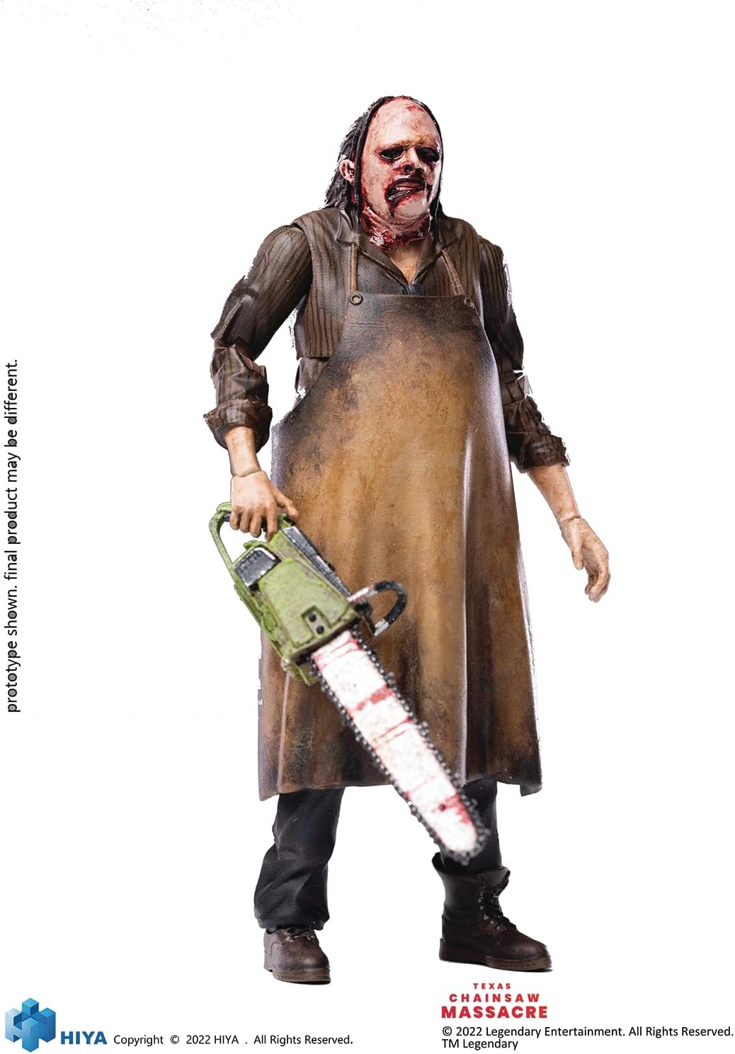 HIYA Toys Texas Chainsaw Massacre (2022): Leatherface PX 1:18 Scale Exquisite Mini Action Figure