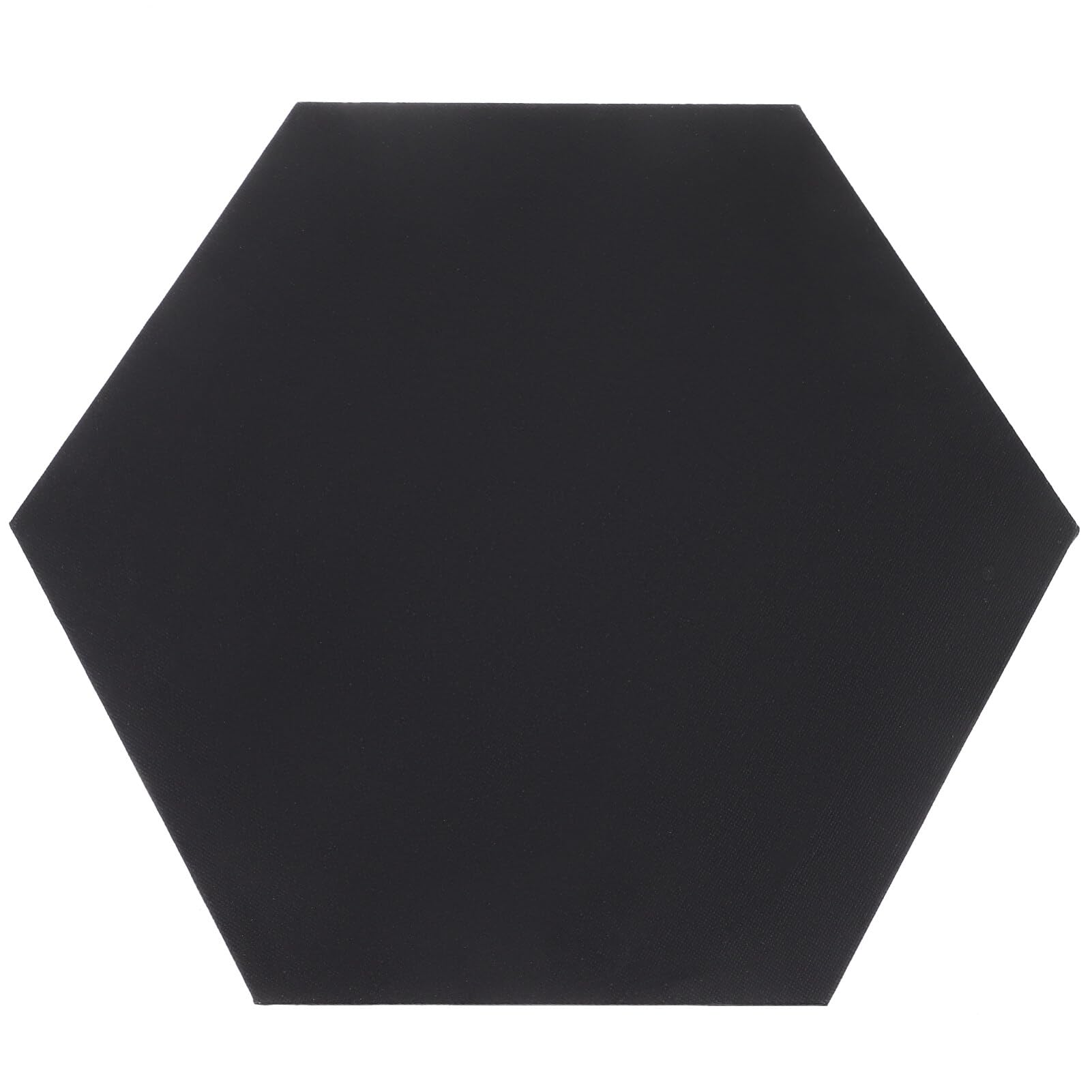 Paneles de tablero de arte hexagonal de 12x12 con bastidor de madera para pintura acrílica