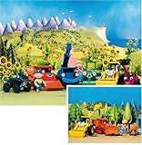 puzzle bob der baumeister 35 teile 2 x 20 pieces jigsaw puzzle Ravensburger 08919 - Unterwegs mit Bob der Baumeister, 2 x 20 Teile Puzzle