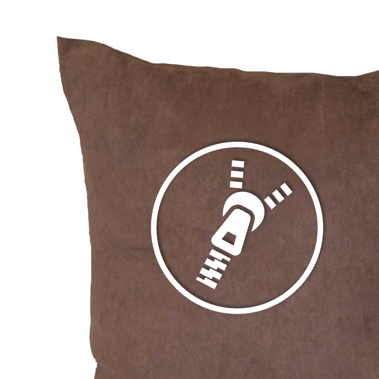 Coussin de la gamme Alcatraz, ocre, Kissenbezug 48x48