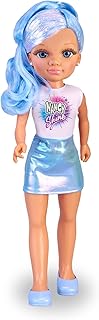NANCY Shine Blue, 16" Fashion Doll with Iridescent Hair and Bedazzler Hair Accessory for Ages 3+