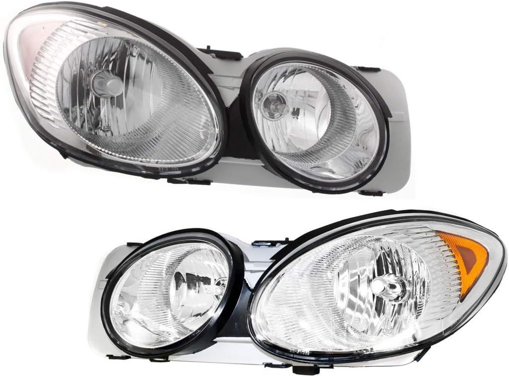 CarLights360: For 2005 2006 2007 Buick LaCrosse Headlight Assembly Passenger Side w/Bulbs DOT Certified Replacement for GM2519142