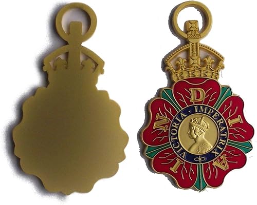 Reino Unido Pax Británico Gran Bretaña Imperio India India RAJ HRH KCIE Medalla de Armas Reales Premio Insignia, Como se muestra