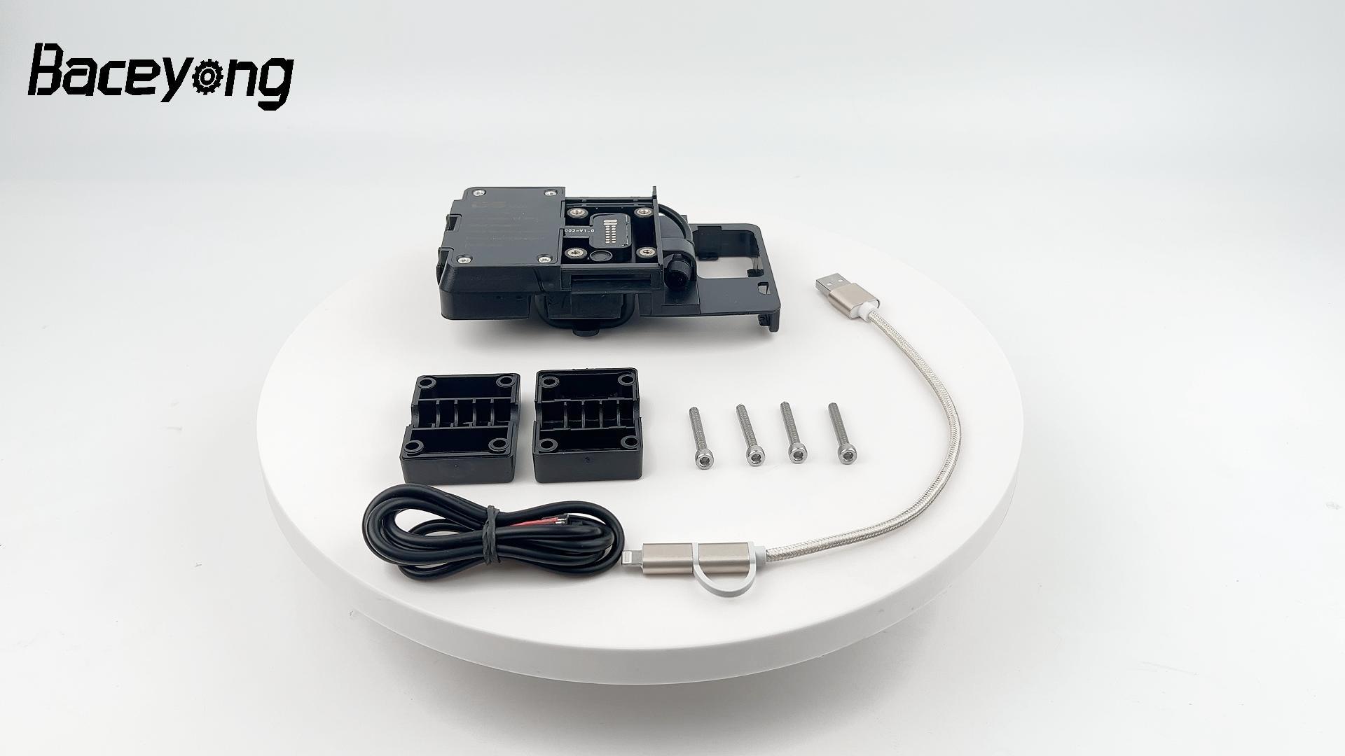 willis Support de téléphone pour moto BMW R1200GS, support de téléphone portable avec deux ports de charge USB pour BMW ADV F700 800GS R1250GS, support de navigation GPS pour Honda CRF1000L Africa willis Support de téléphone pour moto BMW R1200GS, support de téléphone portable avec deux ports de charge USB pour BMW ADV F700 800GS R1250GS, support de navigation GPS pour Honda CRF1000L Africa