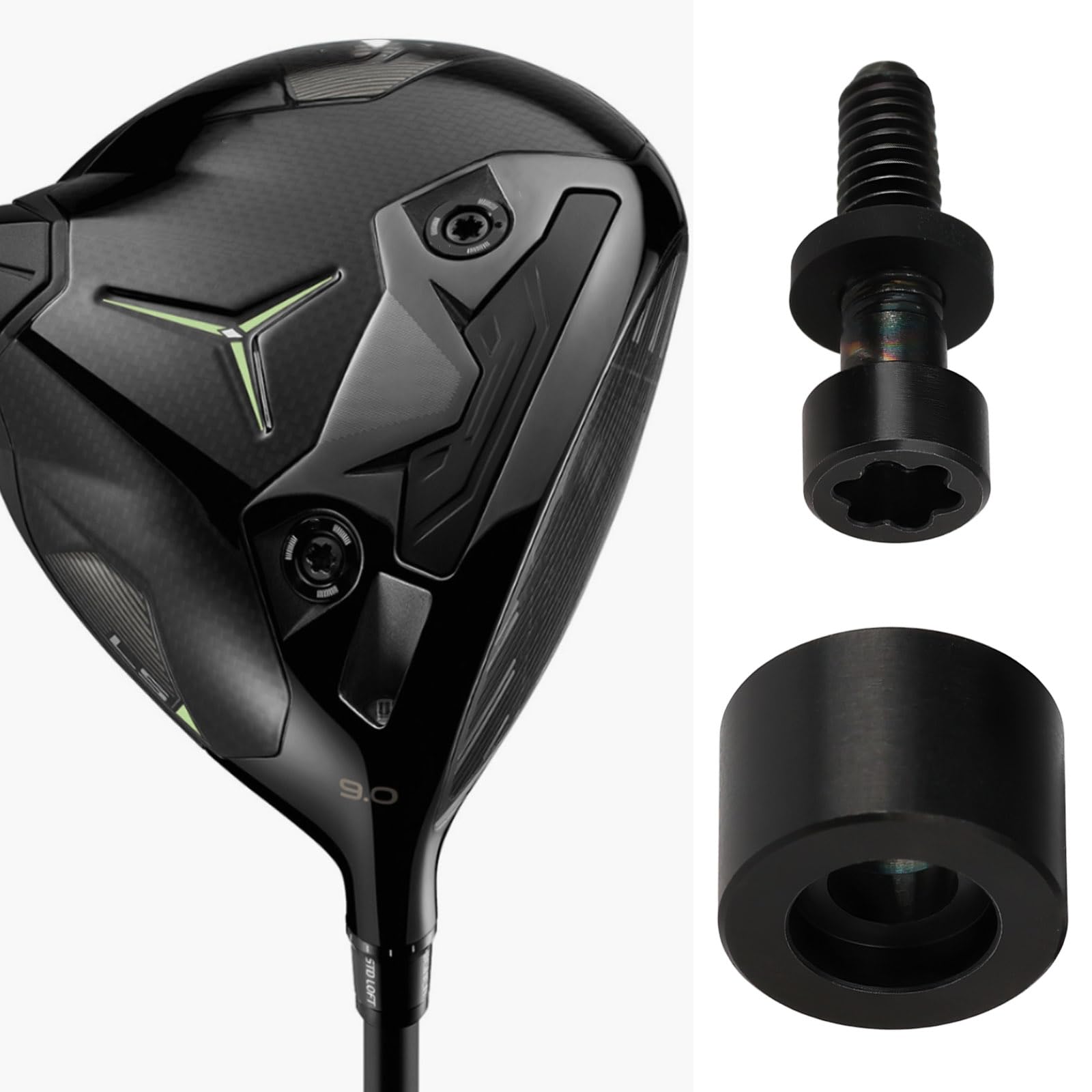 Peso de Golf de 16 G Compatible con Taylormade Qi35 LS Qi35 Designer Black