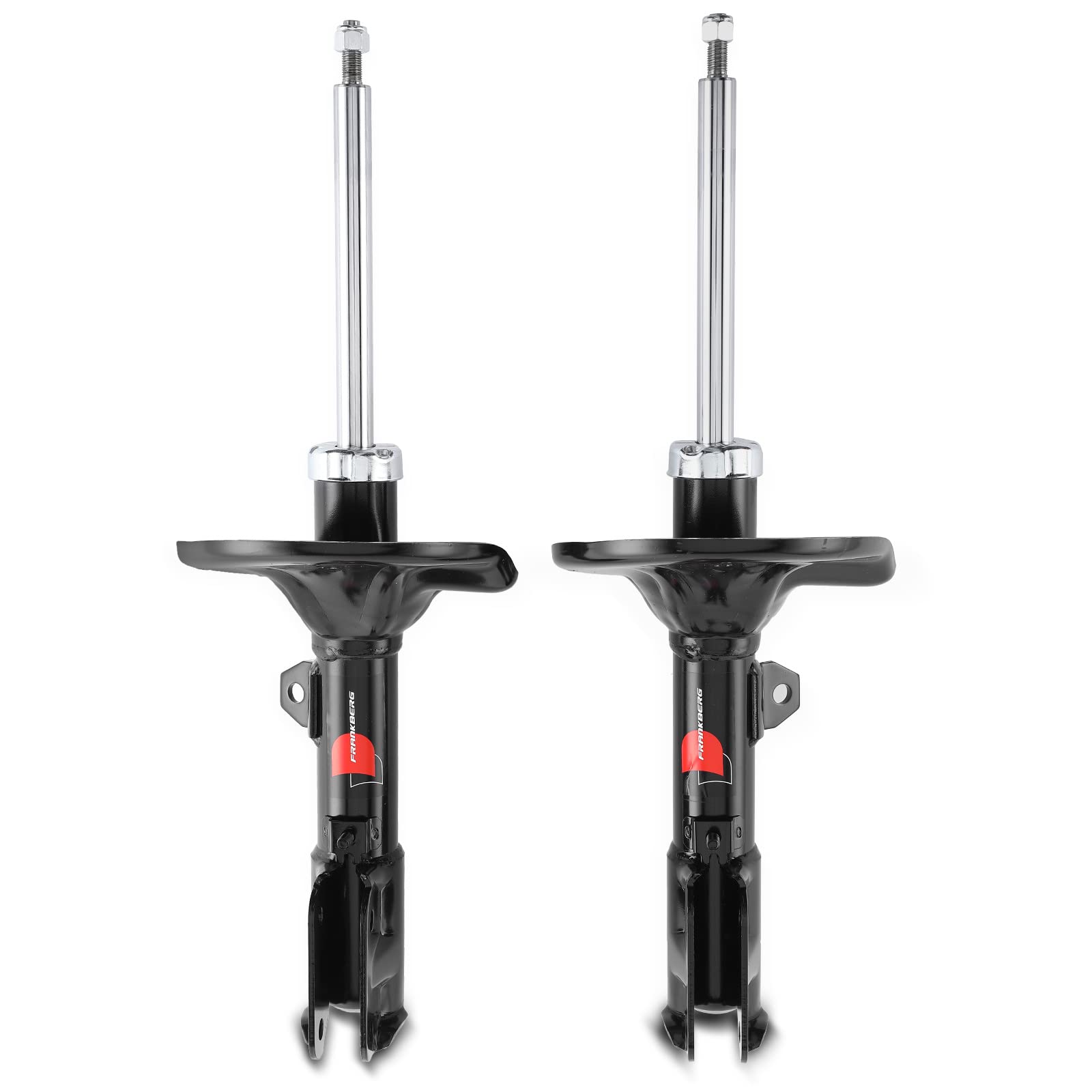 Frankberg 2 amortiguadores delanteros de 557 mm a presión de gas 4060A121 | Compatible con: Grandis NAW