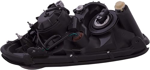 Miniatura 4 de HEADLIGHTSDEPOT Faros delanteros halógenos de carcasa negra compatibles con Subaru Impreza Sedan RS WRX STi 2005, incluye faros delanteros